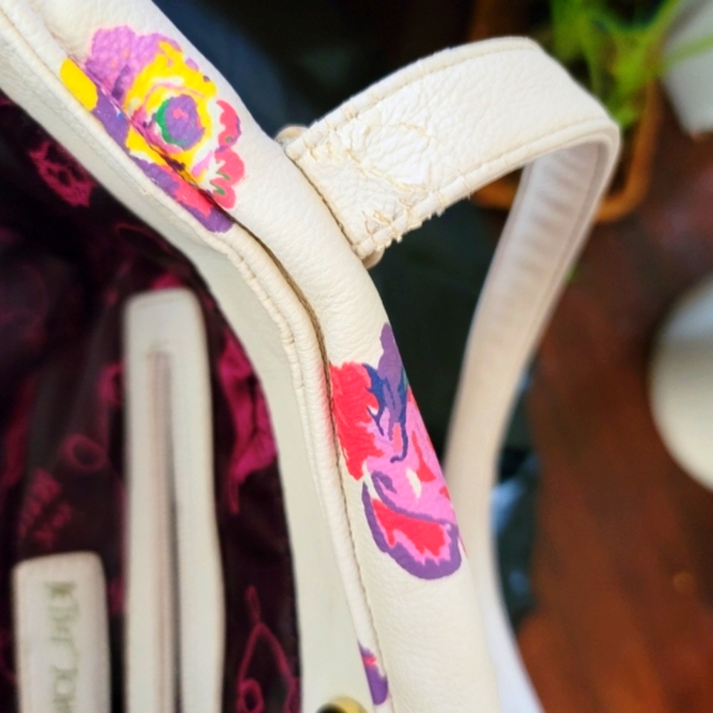 Betsey Johnson floral tote purse/ bag! - Picture 12 of 16